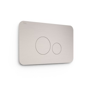 Bouton de chasse double pour WC  Chrome - TRES 25429802 