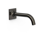 Bec mural fixe avec arrivée d'eau murale réglable en profondeur Noir Métallisé - TRES 22118101KM 