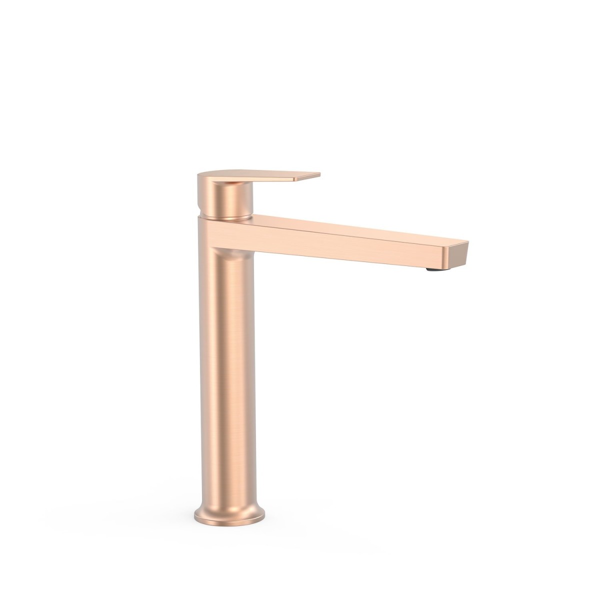Mitigeur haut pour lavabo Project Or Rose Mat 24K - TRES 22120401OPM 