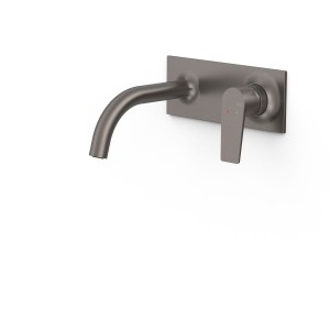 Pièce apparente pour élément encastré de lavabo Project Graphite  - TRES 22130003GR 