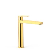 Mitigeur haut pour lavabo Project Or 24K - TRES 22120401OR 