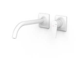 Pièce apparente pour élément encastré de lavabo Project Blanc mat - TRES 22130002BM 