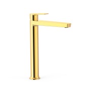 Mitigeur XL pour lavabo Project Or 24K - TRES 22180401OR 
