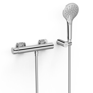 Mitigeur mural pour douche Loft Chrome - TRES 22216701 