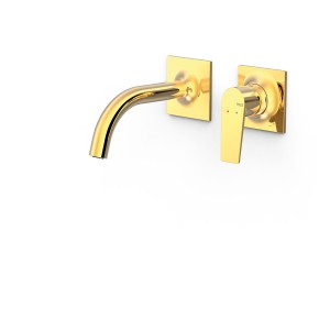 Pièce apparente pour élément encastré de lavabo Project Or 24K - TRES 22130001OR 