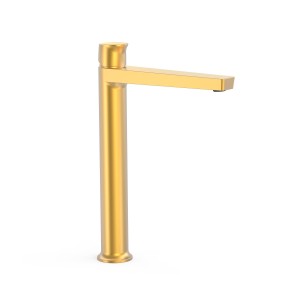 Mitigeur XL pour lavabo Project Or Mat 24K - TRES 22180402OM 