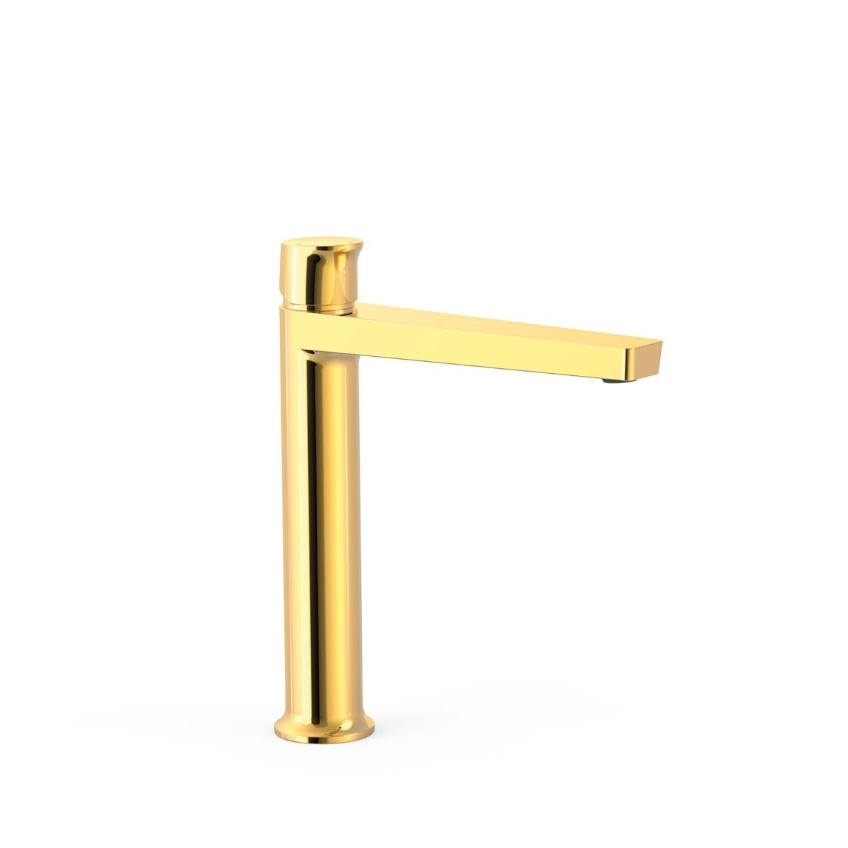 Mitigeur haut pour lavabo Project Or 24K - TRES 22120402OR 