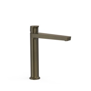 Mitigeur haut pour lavabo Project Noir bronze - TRES 22120402KMB 