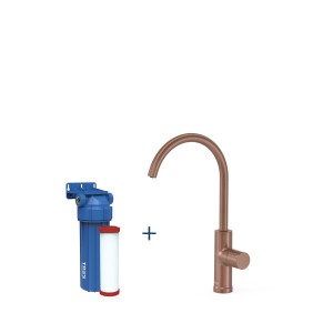Robinet de cuisine à une voie pour eau filtrée Volcanic - TRES 23050401VO 