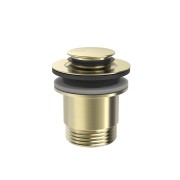 Bonde de vidage Click‑clack Simple‑rapid pour lavabo Cava doré  - TRES 24284020CA 