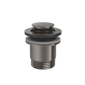 Bonde de vidage Click‑clack Simple‑rapid pour lavabo Graphite  - TRES 24284020GR 