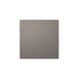 Pommeau de douche encastré au plafond 405x405 Graphite  - TRES 13495101GR 