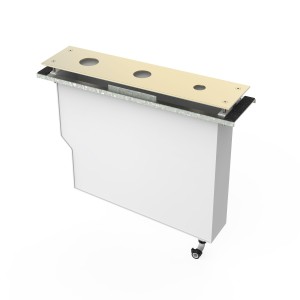 Réservoir pour robinetterie de rebord de baignoire Cava doré  - TRES 20024501CA 