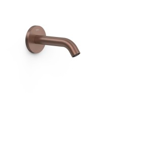 Bec mural fixe avec arrivée d'eau murale réglable en profondeur Volcanic - TRES 26218004VO 