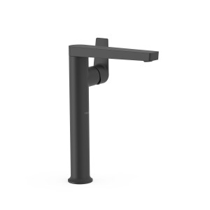 Mitigeur XL avec manette latérale pour lavabo Project Noir mat - TRES 22184701NM 