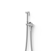 Mitigeur encastré avec douche pour WC  Chrome - TRES 24112350 