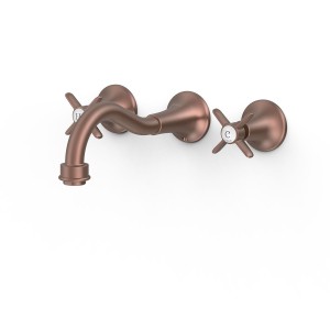 Mélangeur encastré pour lavabo Tres Clasic Volcanic - TRES 24215101VO 