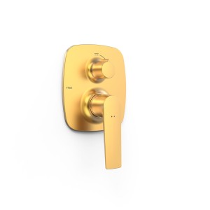 Pièce apparente pour boîtier encastré Rapid‑box 2 voies Loft Or Mat 24K - TRES 22228101OM 