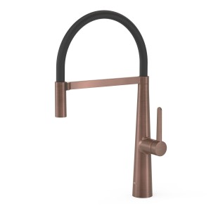 Mitigeur à bec flexible pour cuisine Volcanic - TRES 23048702VO 