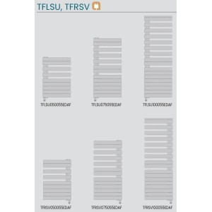 ACOVA gamme Sèche-serviette FASSANE Spa Twist droite IHD