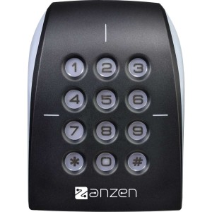 Lecteur proximité, OSDP, Bluetooth, clavier intégré, saillie, LED, IK10 / IP65 - AIPHONE AZLECBLUEAC 