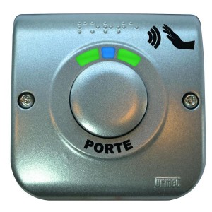 Bouton sortie sans contact conforme loi handicap buzzer voyant IP54/IK10 - URMET BPZGML 