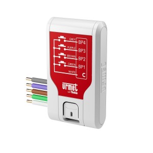 Emetteur encastré 4 canaux indépendants Radio Zigbee - URMET E4BP-UP 