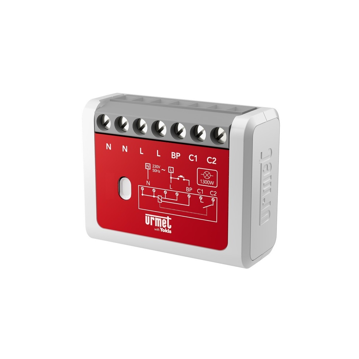 Micromodule Télérupteur 1300W Bornier À Vis Zigbee Up - URMET MTR1300EB-UP 