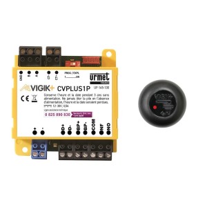 Centrale 1 porte KCVPLUS1P gestion connectée ou L/E jusqu'à 5000 badges - URMET KCVPLUS1P 