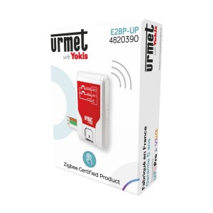 Emetteur encastré 2 canaux indépendants Radio Zigbee - URMET E2BP-UP 
