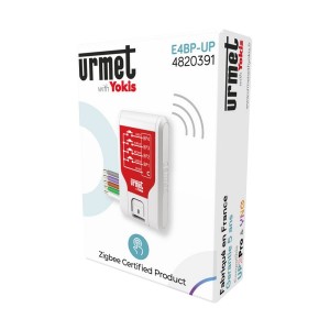 Emetteur encastré 4 canaux indépendants Radio Zigbee - URMET E4BP-UP 