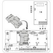 Interface Ligne Téléphonique Rtc Pour Mp3000 - URMET IT3000-PSTN 