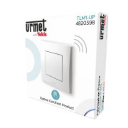 Télécommande murale extra plate 1 touche Radio Zigbee - URMET TLM1-UP 
