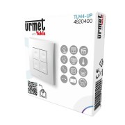 Télécommande murale extra plate 4 touches Radio Zigbee - URMET TLM4-UP 