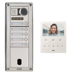 Kit Video Sinth Inox 5 Bp 2V - URMET KVSI83/05 