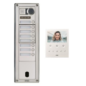 Kit Video Sinth Inox 8 Bp 2V - URMET KVSI83/08 