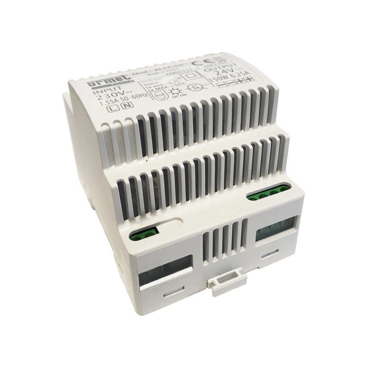 Alimentation 24V 6.25A 4 Modules - URMET AL24/6A 