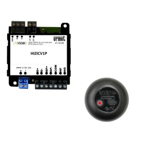 Kit Vigik+ : centrale HIZICV1P + lecteur T25PLUS sécurité renforcée - URMET HIZIKCV1P/SP 
