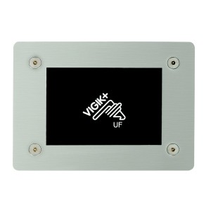 Lecteur encastré antivandale Vigik+ pour résidents et prestataires - URMET LEC/E/PLUS 