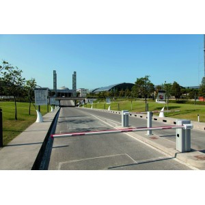 Barriere b680h 24v hybrid hydrau, acc instal. cle dev. triangle. sans coffre - FAAC 104680 