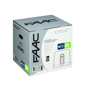 Cyclo kit 24v - pour portail coulissant, jusqu'a 800kg par vantail - FAAC 10599914 