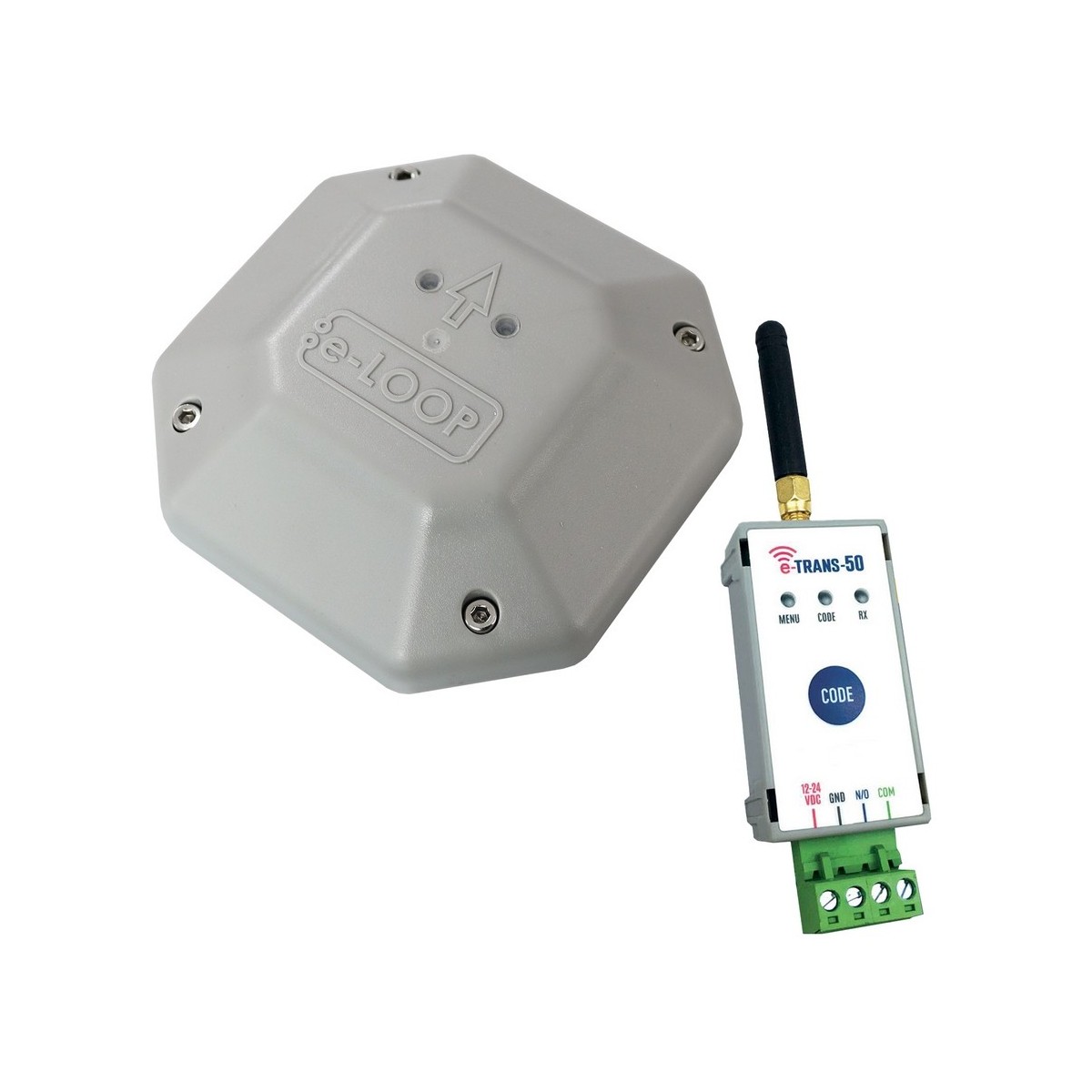 E loop mini domestic. kit exit mode. detecteur de présence ss fil e-loop a poser - FAAC 170ELOOMK 