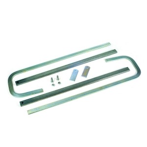 Bras telescopique courbe 550-593-595 la paire a souder - FAAC 390564 