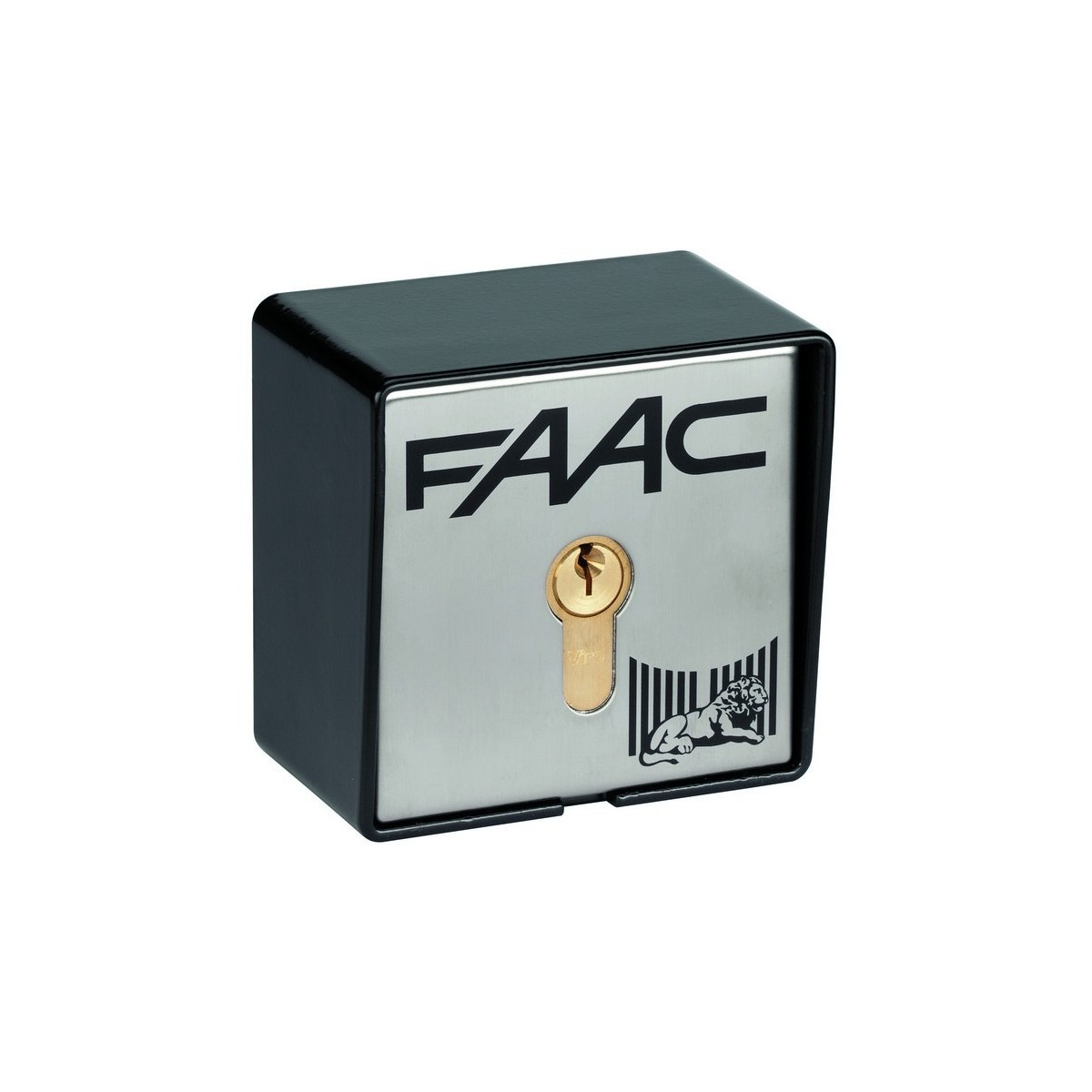 Contacteur a cle t21 en saillie - 2 contacts - FAAC 401013 