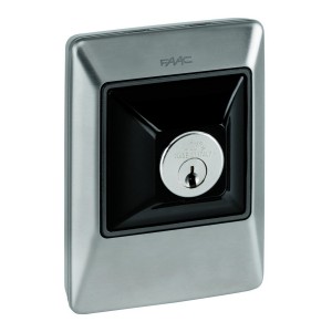 Contacteur a cle xk10 inox vendu sans cylindre a cle (ref. 71275101) - FAAC 401044 