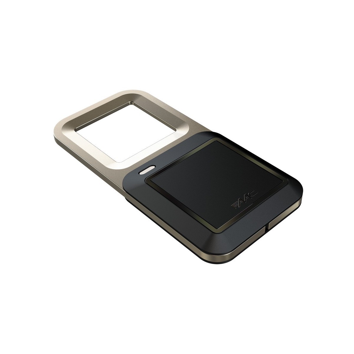 Tag avec porte-cle, support metal - FAAC 401306 