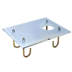 Plaque de fondation a sceller - 620/640 - FAAC 490059 