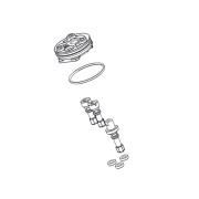 Ensemble by pass & vis de deverrouillage op 400 422 v.05 - FAAC 490326 