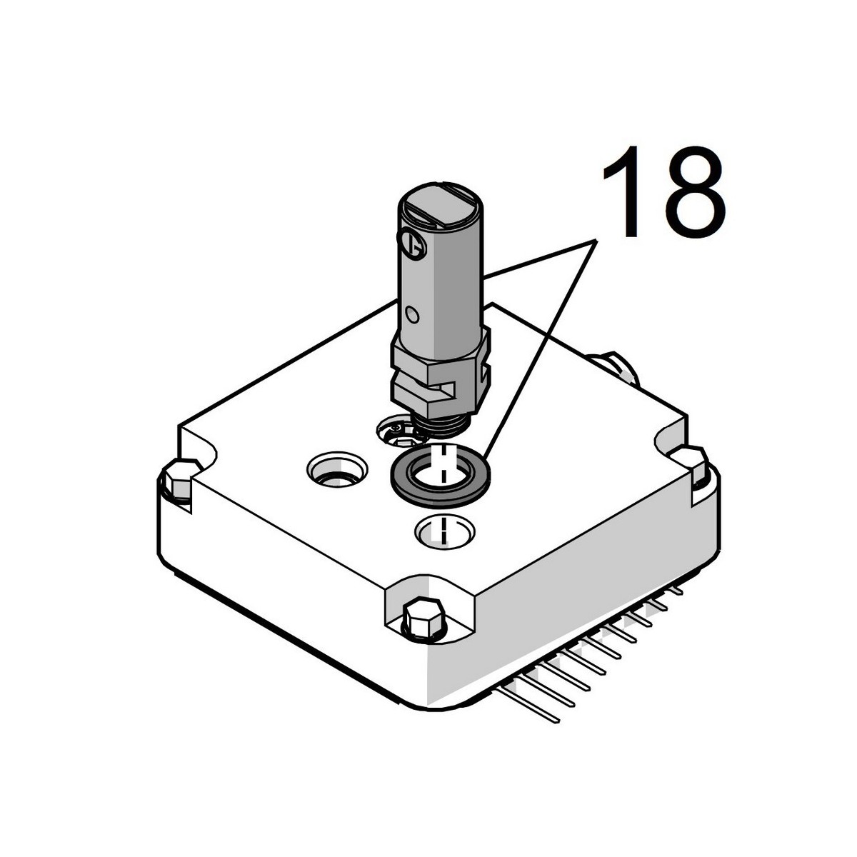 J355 ha m30 bouchon ventilatio - FAAC 63003387 