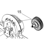 C720-c721 groupe engrenage interne pignon. piece detachee pour cyclo kit. - FAAC 63003502 